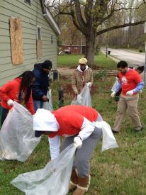 College Road cleanup